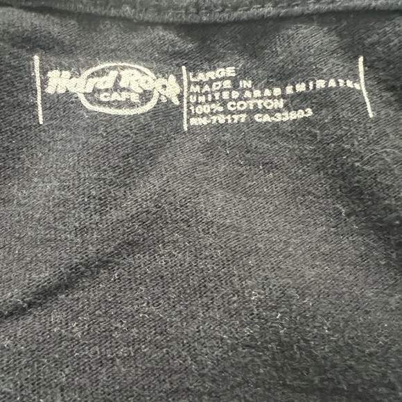 Hard Rock San Diego Music Rising Gulf Coast Black Graphic T Size Large - Picture 7 of 9